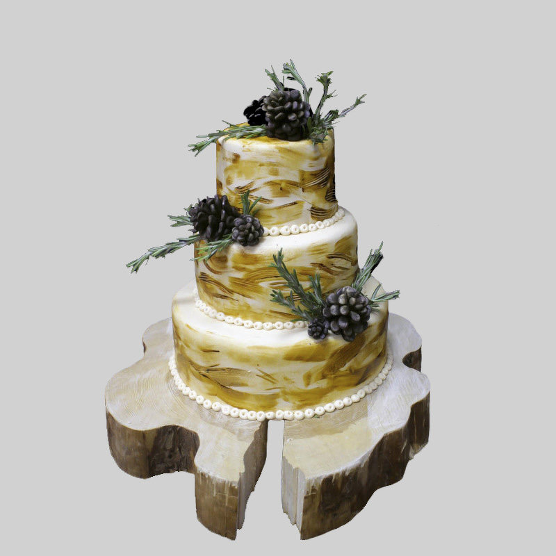Торт Свадебный с шишками